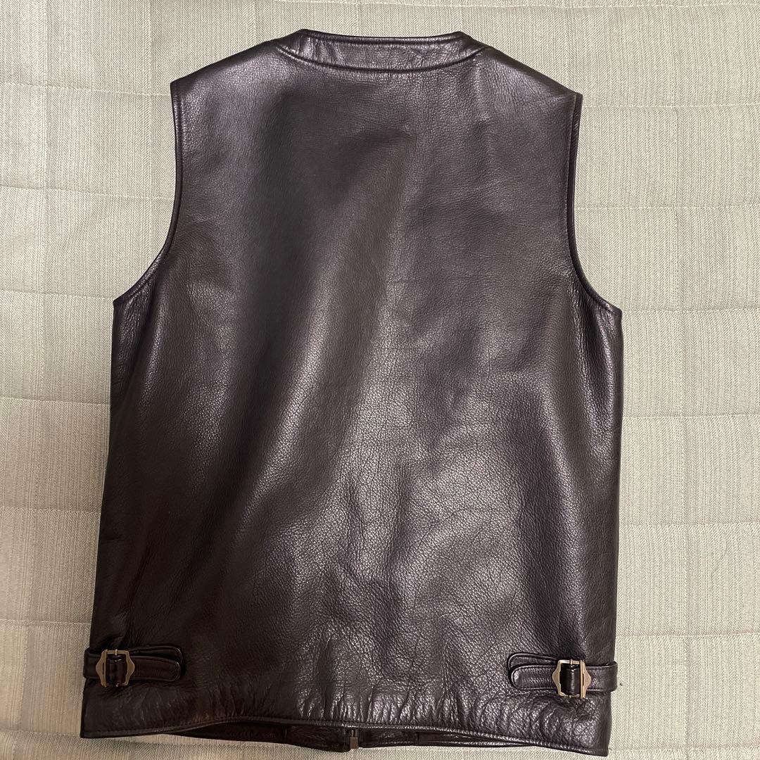 ギャングススタービル レザーベスト | beia.com.do