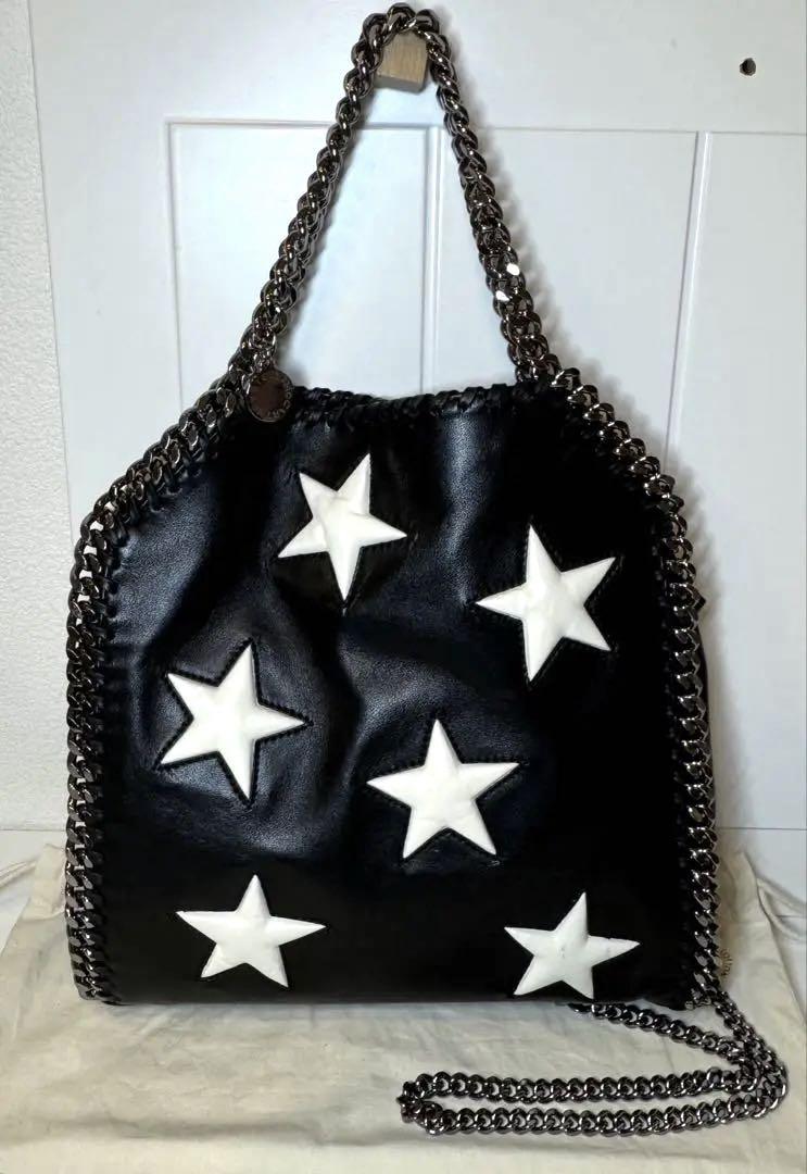 セール商品が満載 STELLA McCARTNEY ステラ マッカートニー ファラベラミニ 星柄 バッグ