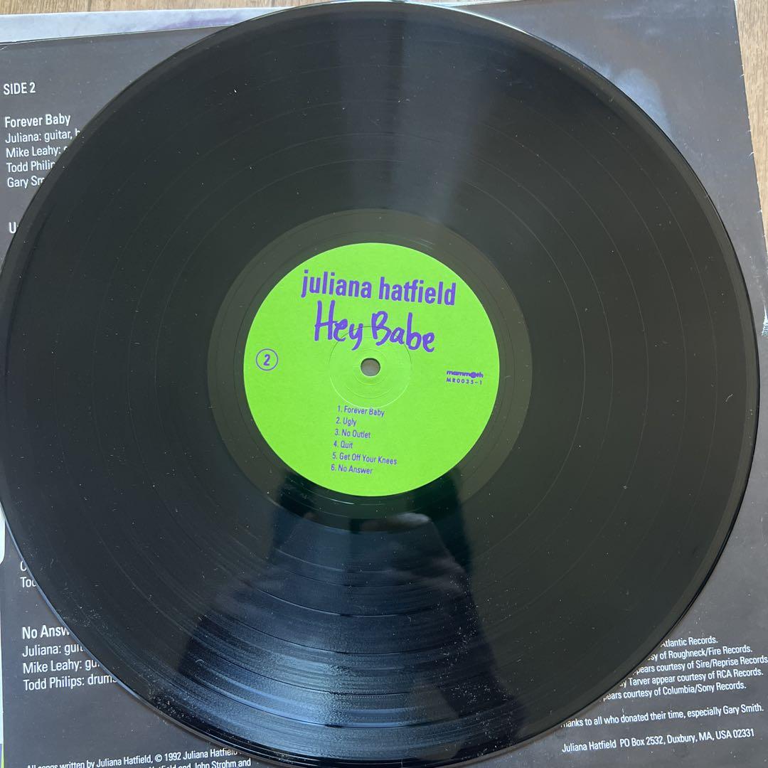 Juliana Hatfield - Hey Babe LP - メルカリ