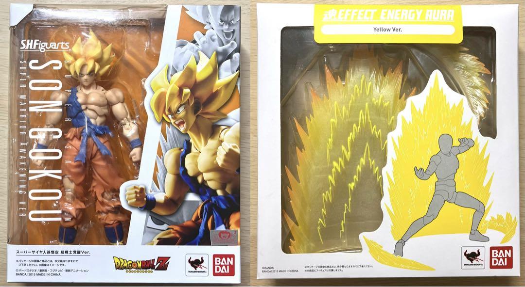 S.H.Figuarts スーパーサイヤ人孫悟空超戦士覚醒ver+魂Effect