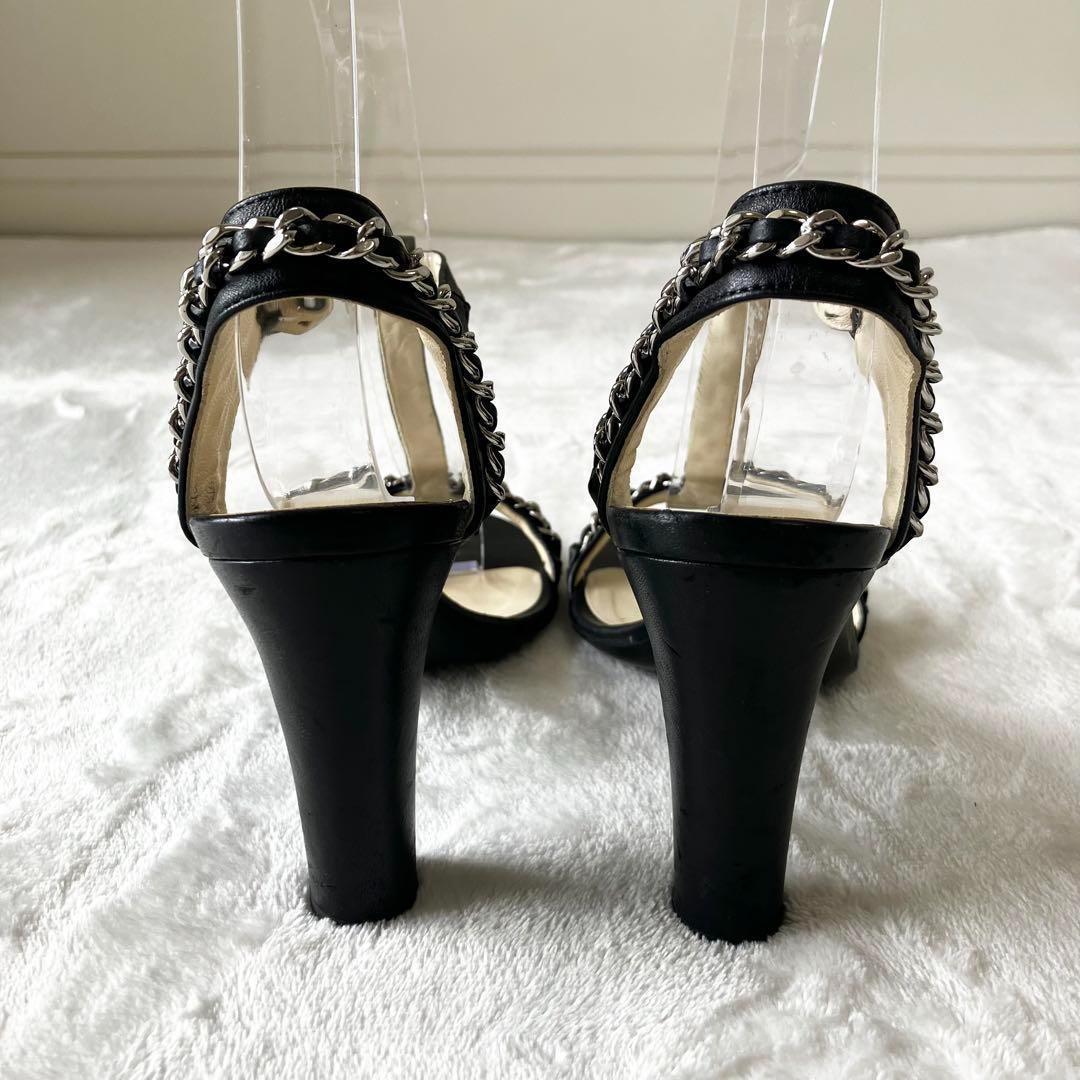 CHANEL - シャネル ココマーク サンダル レディース ブラック 36
