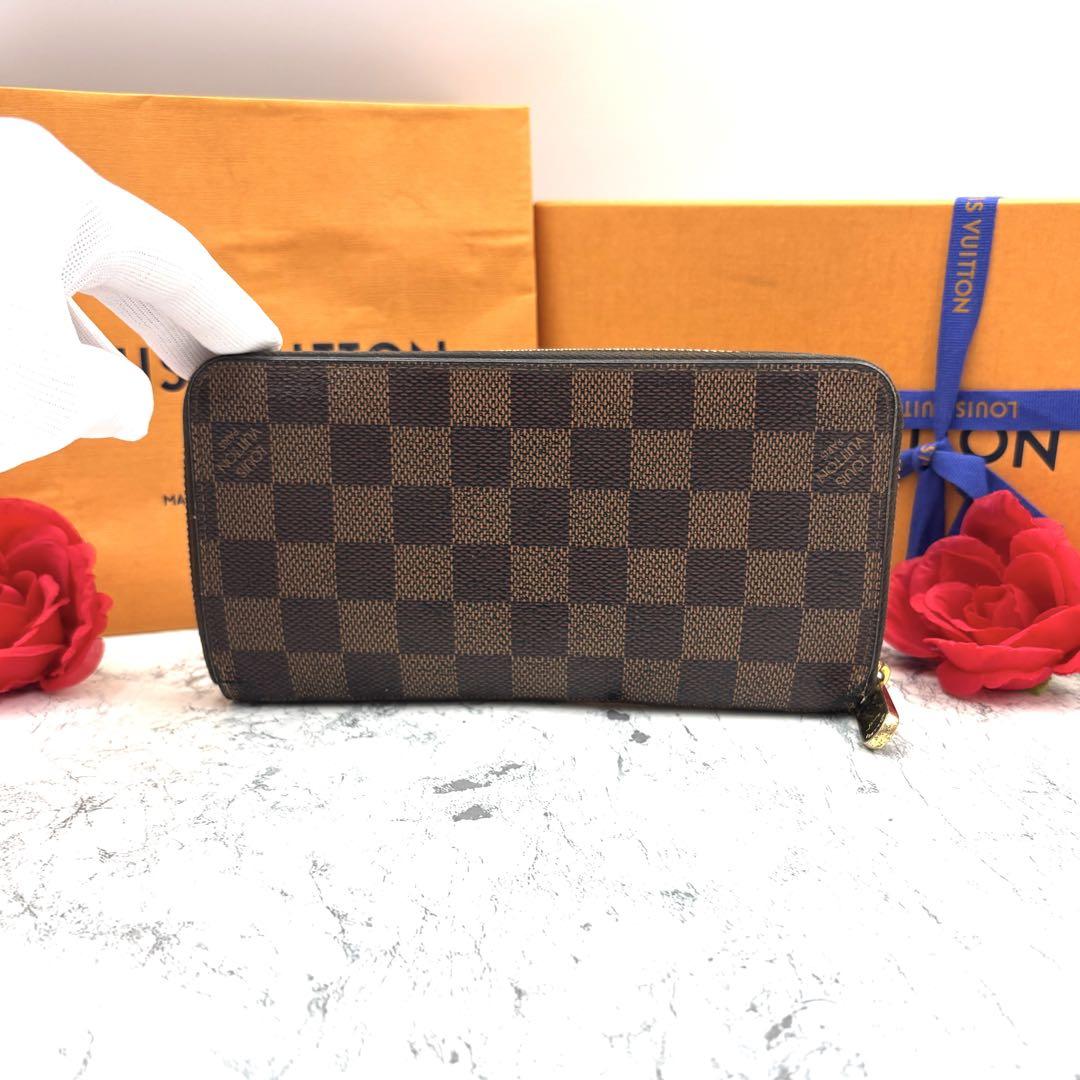 【新型モデル】 ルイヴィトン ダミエ ジッピーウォレット 長財布