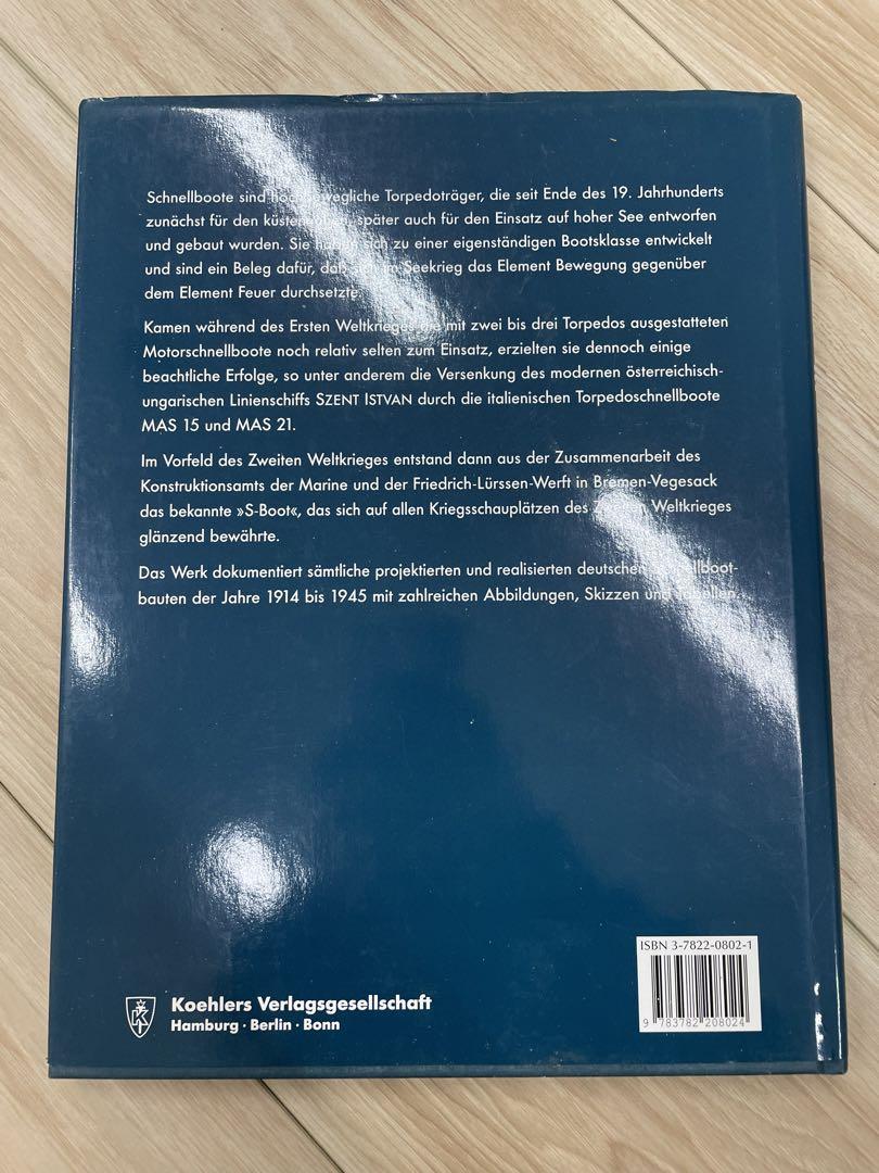 洋書 Die deutschen Schnellboote 1914-1945