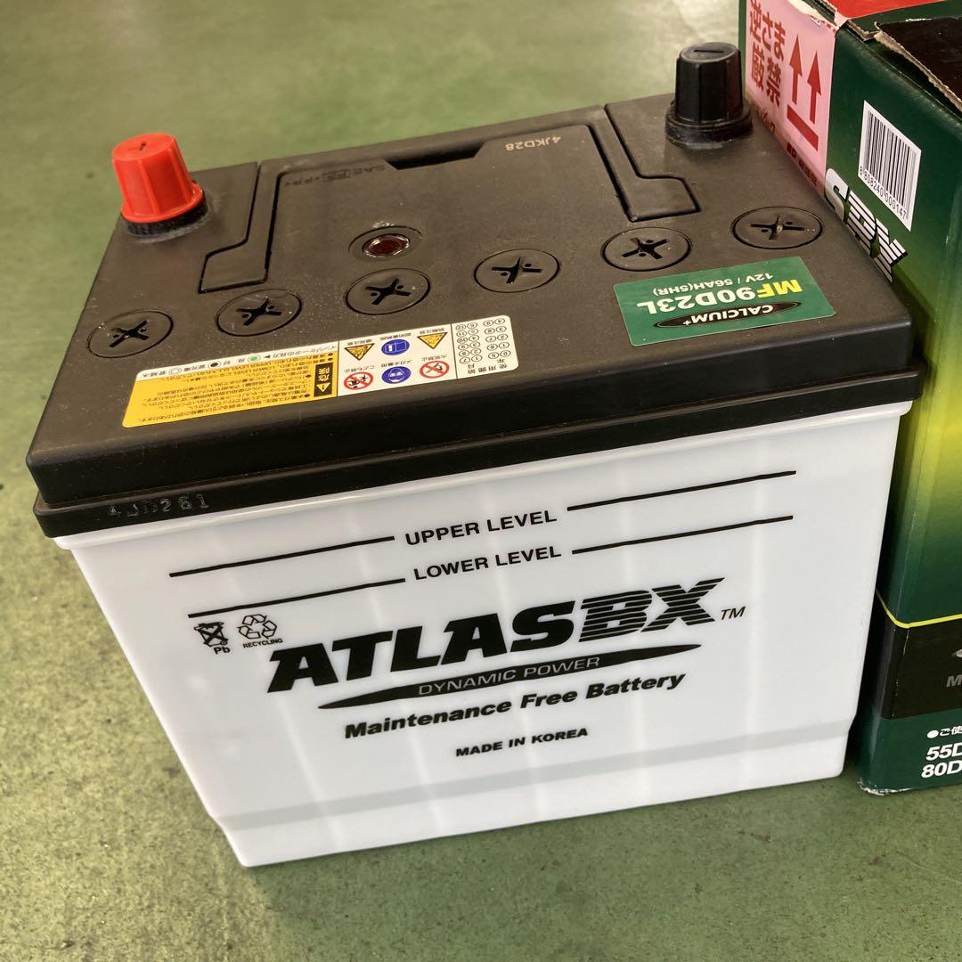 ATLASBX MF90D23L メンテナンスフリーバッテリー