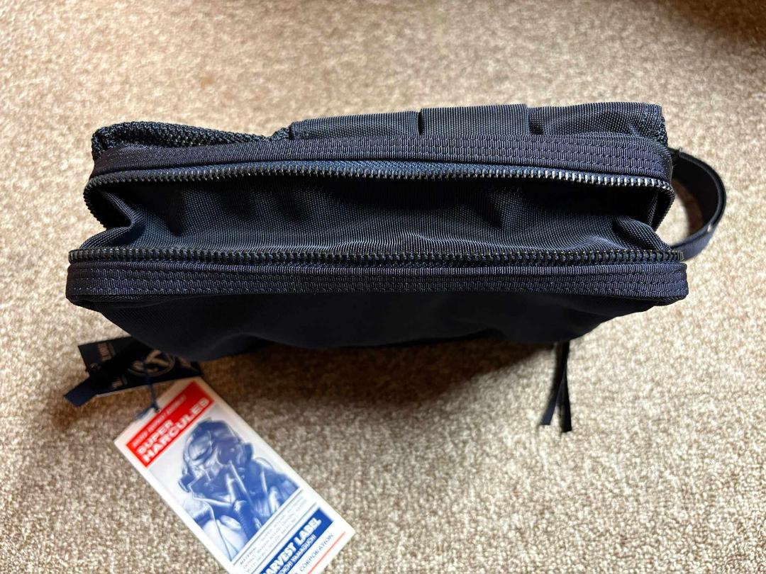 新品☆ハーヴェストレーベル☆ ミニショルダー☆エアフォースブルー