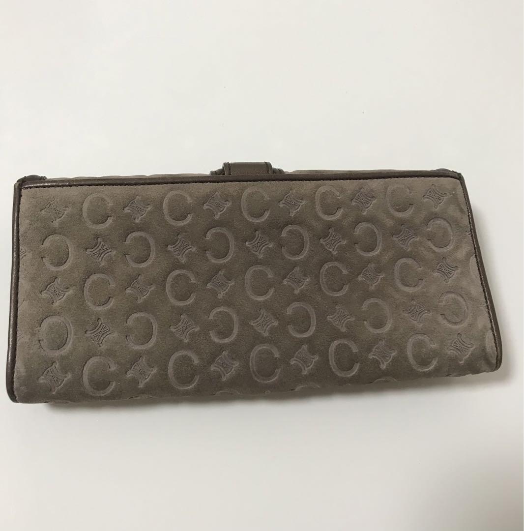 ◎◇CELINE セリーヌ Cロゴ フラップ 長財布 ロングウォレット