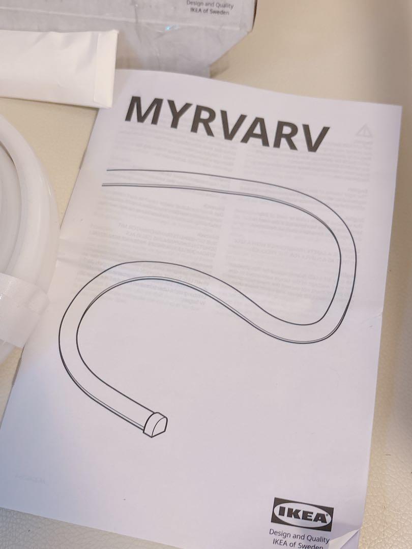 IKEA MYRVARV ミールヴァルヴ LED テープライト 調光可能 2m