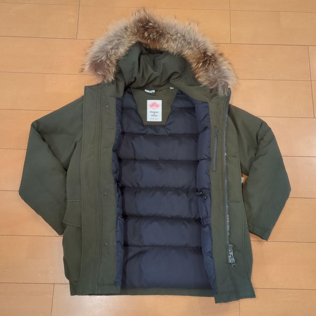 DANTON タッサー ダウンジャケット 40サイズ オリーブ DANTON タッサー ダウンジャケット 40サイズ オリーブ