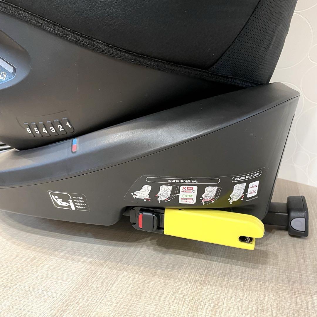 美品【Aprica】クルリラ プロテクト　チャイルドシート ISOFIX