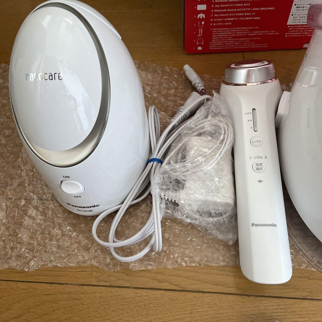 出産祝い Panasonic EH-SA3C スチーマーナノケアなど美顔器4点セット