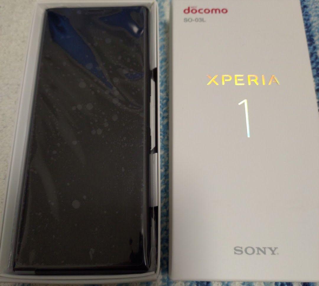 未使用 Xperia 1 docomo ブラック