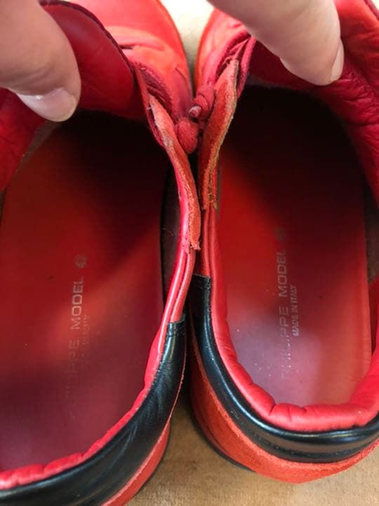 大人気の PHILIPPE MODEL フィリップモデル サイズ42 レッド