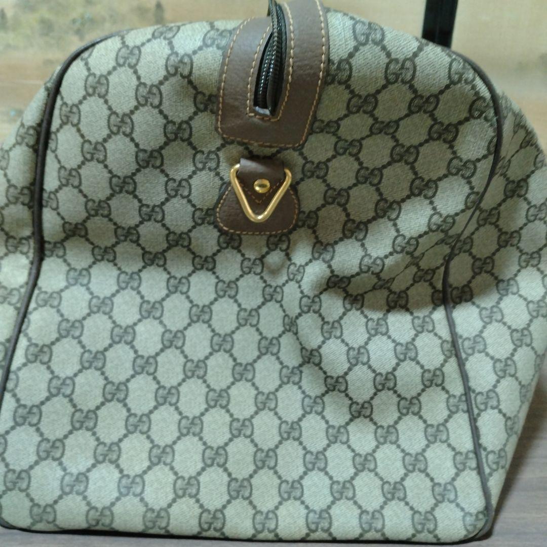 Gucci GGキャンバス ボストンバッグ　大