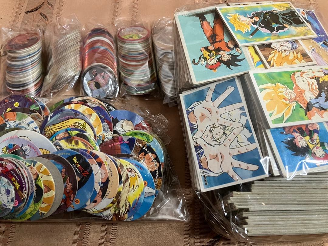 ［当時物］ドラゴンボールZ 丸メンコ 角メンコ 昭和レトロ 大量セット まとめて
