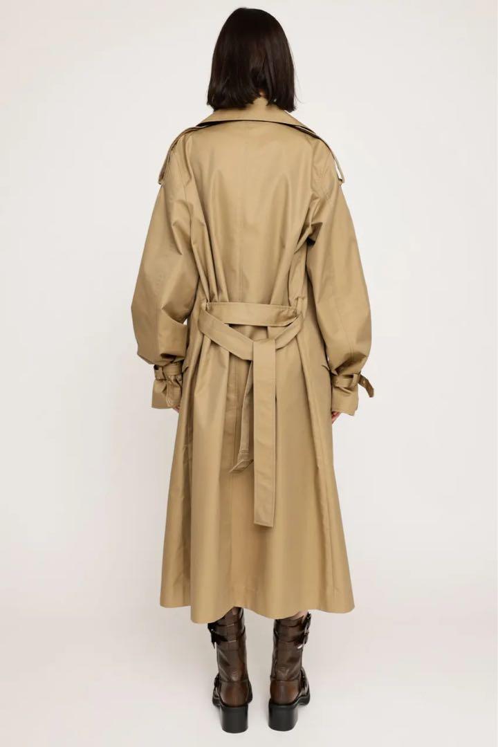 【HOODED OVER TRENCH COAT】
