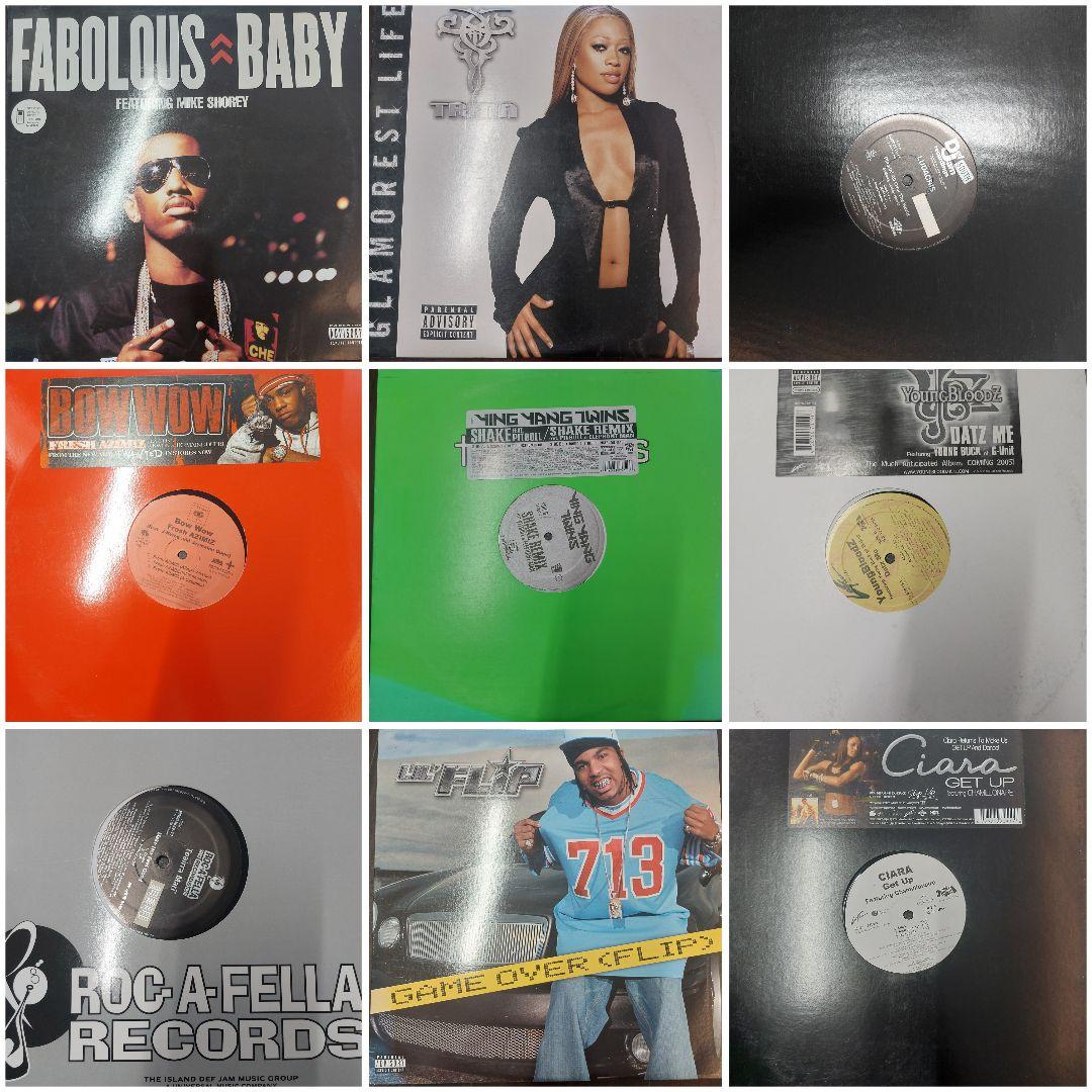 中古レコード53枚　まとめ売り 2000年代HIPHOP R&B