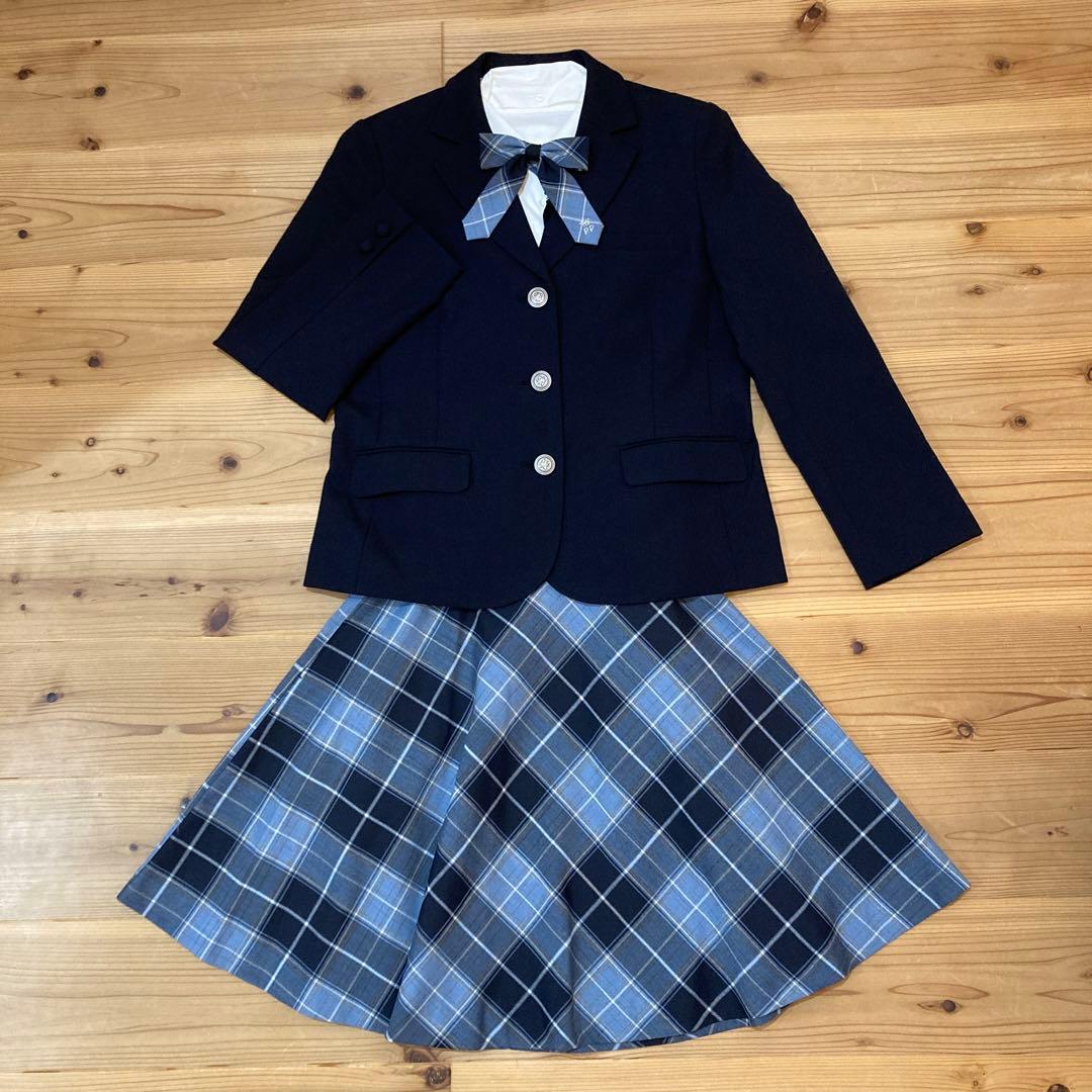 ポンポネットジュニア 受験 卒業式 フォーマル スーツ 4点 150150cm pom ponette junior