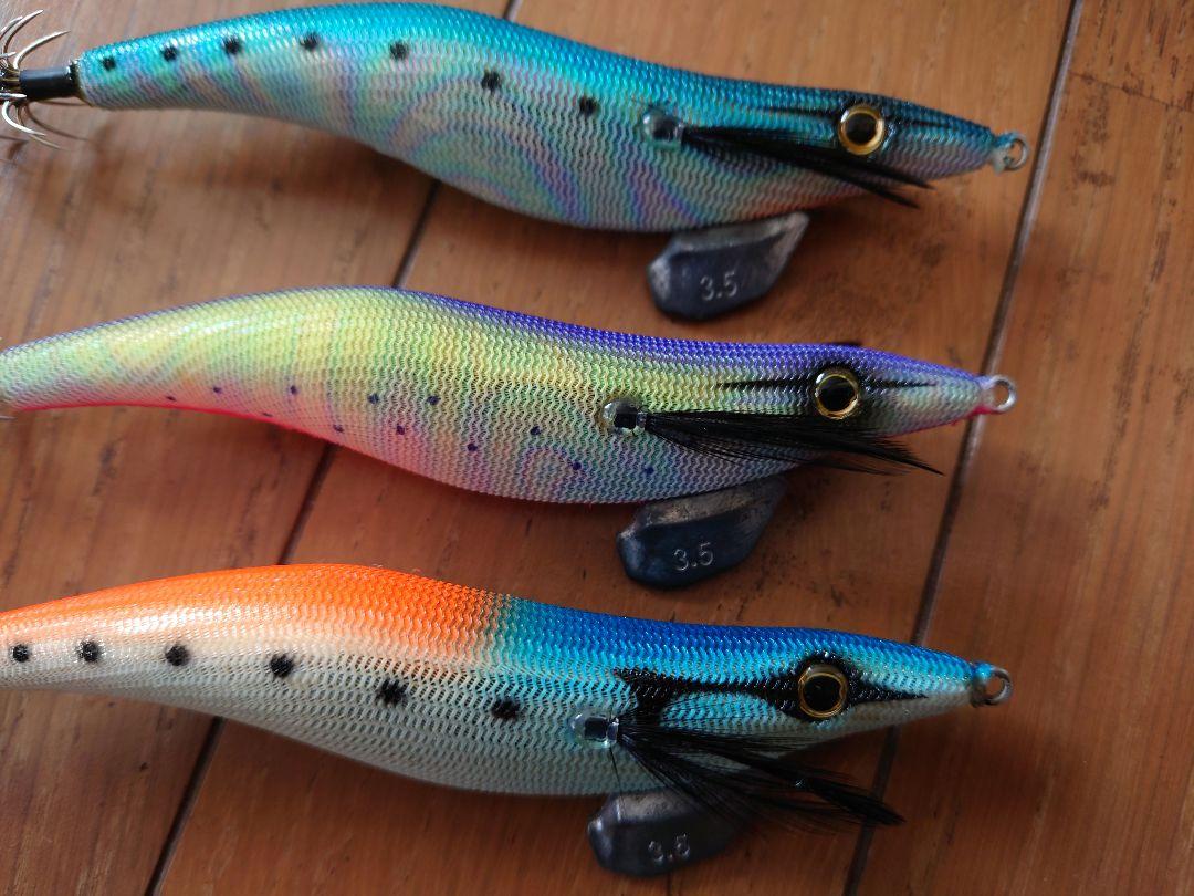 未使用 餌木邪 3.5号 6本セット エギ邪 チューンド 廃版＆SPLカラー