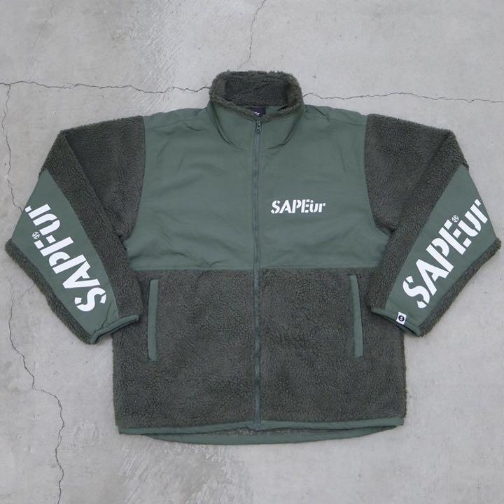 超特価国産 SAPEur オリーブ Lサイズ サプール ywiPL-m33717062575 LIGHT PILE JACKET 最安値正規品