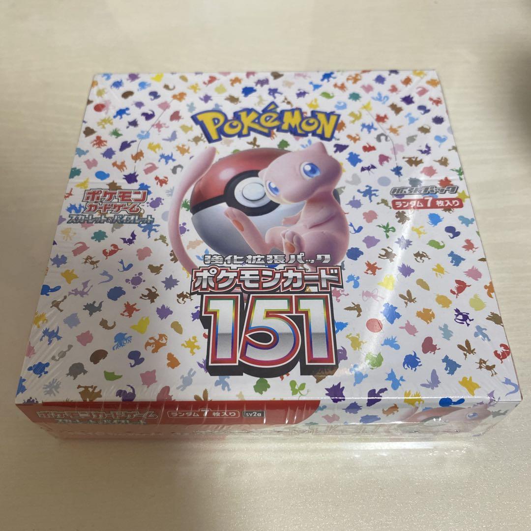 ポケモンカード151 1ボックス　シュリンク付き