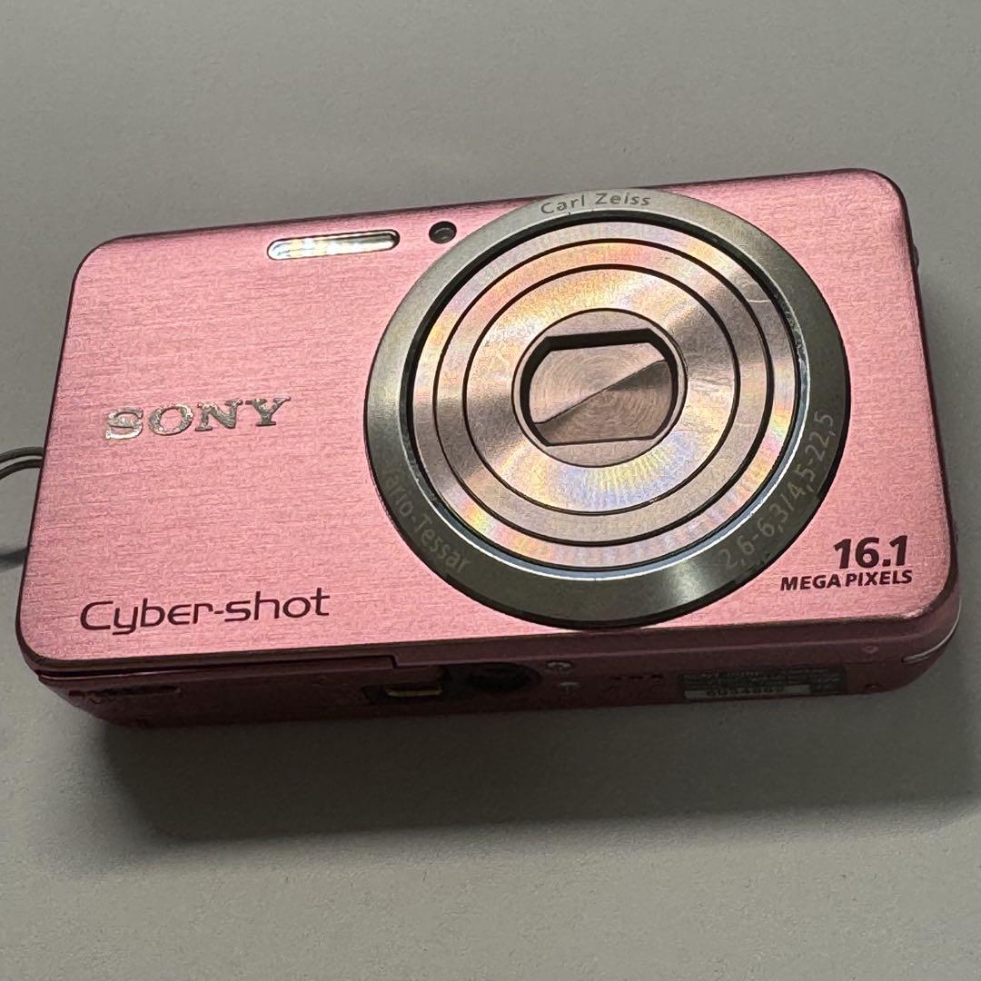 中古】SONY Cyber-shot DSC-W630 ピンク 動作確認済 - メルカリ