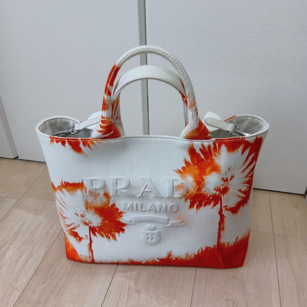 激安ブランド PRADA トートバッグ ドリルトート タイダイ 1BG399 - メルカリ バッグ