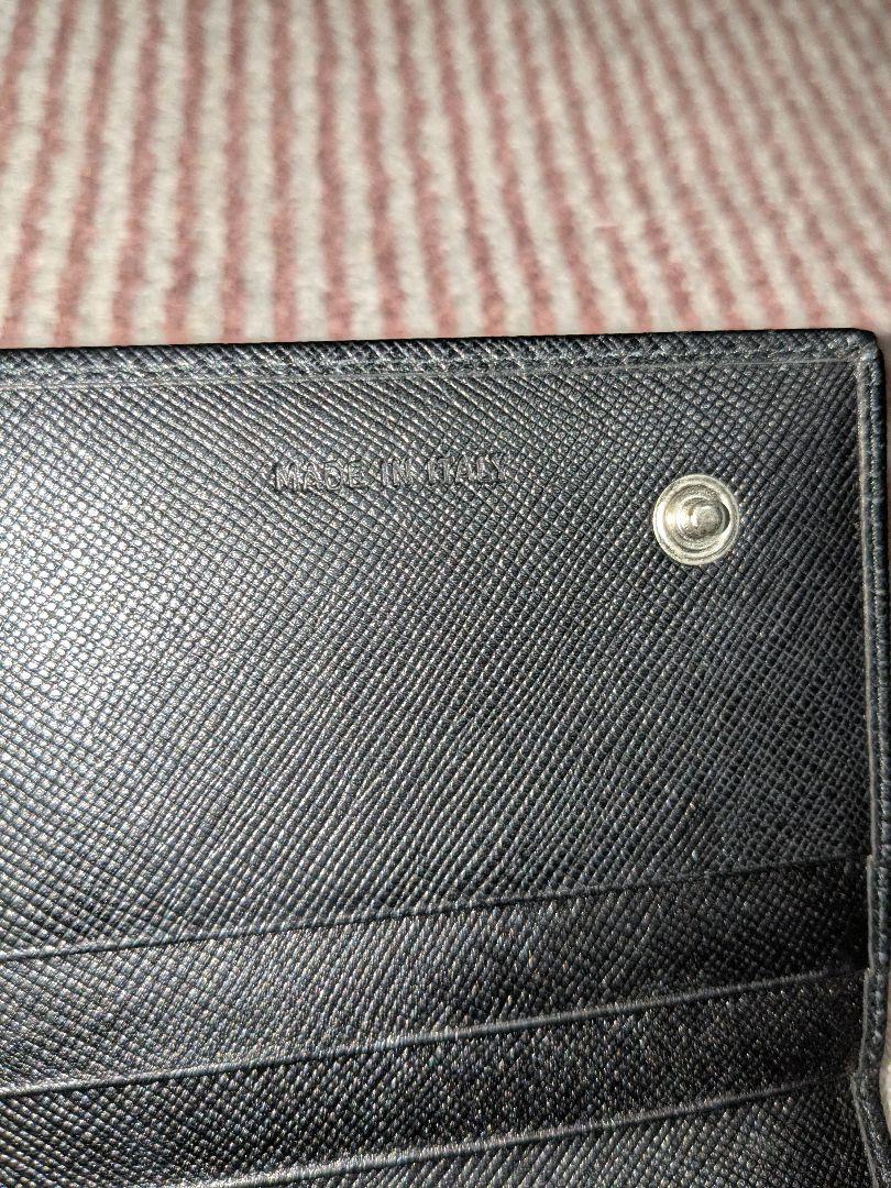 【 美品】PRADA サフィアーノレザー 財布　長財布　プラダ　箱付き