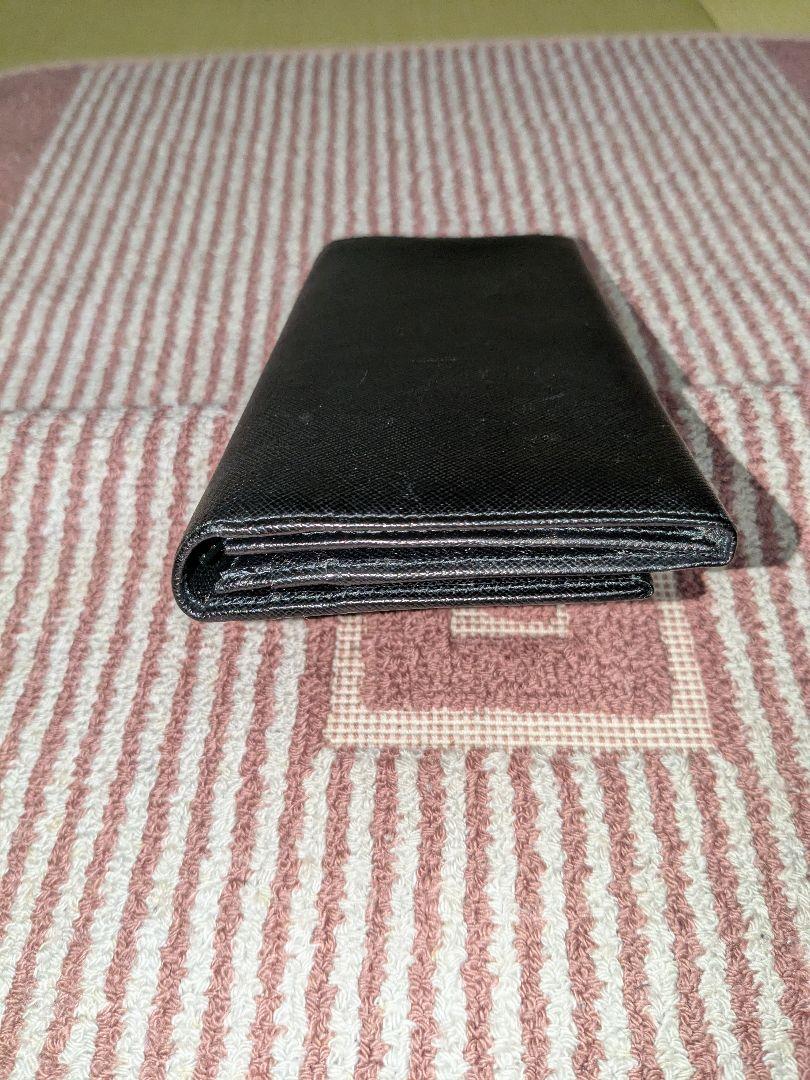 【 美品】PRADA サフィアーノレザー 財布　長財布　プラダ　箱付き