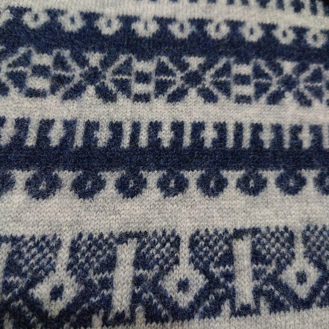 ポロラルフローレン ネイビーとグレーのニット帽 & マフラーのセット ポロラルフローレン ネイビーとグレーのニット帽 & マフラーのセット