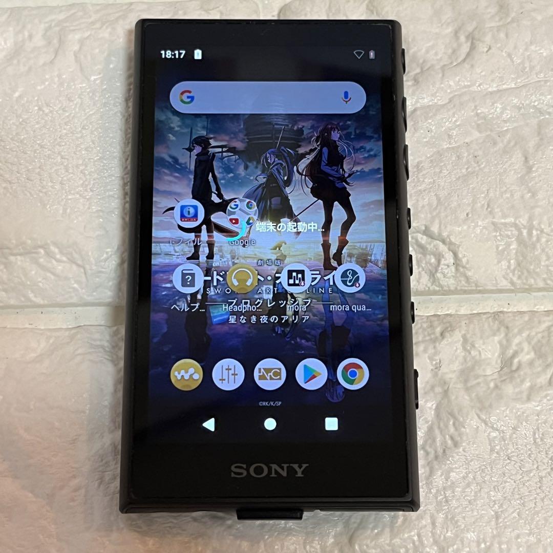 SONY ウォークマン　NW-A105 SAO ソードアートオンライン　キリト SONY ウォークマン NW-A105 SAO ソードアートオンライン キリト