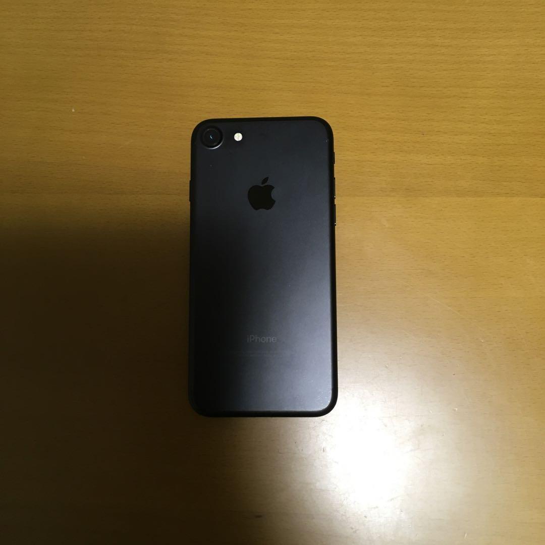 iPhone 7 Black 128 GB SIMフリー - スマートフォン本体新 発売