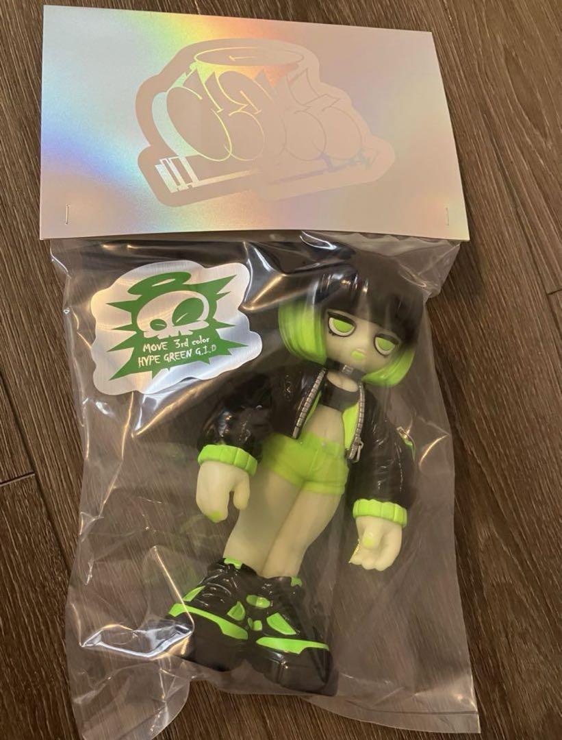 ☆emDASH MOVE 3rd color HYPE GREEN G.I.D☆