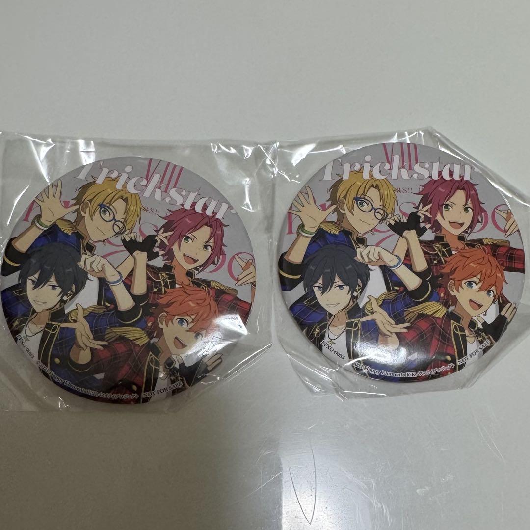 あんスタ　アニスタ　trickster 缶バッジ　全巻購入特典 あんスタ スタライ特典缶バッジ Trickstar - メルカリ