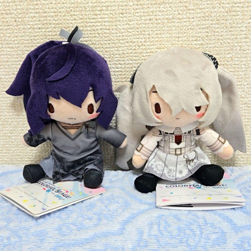プロセカ ふわぷちミニぬいぐるみ まふゆ&ニゴミク - メルカリ