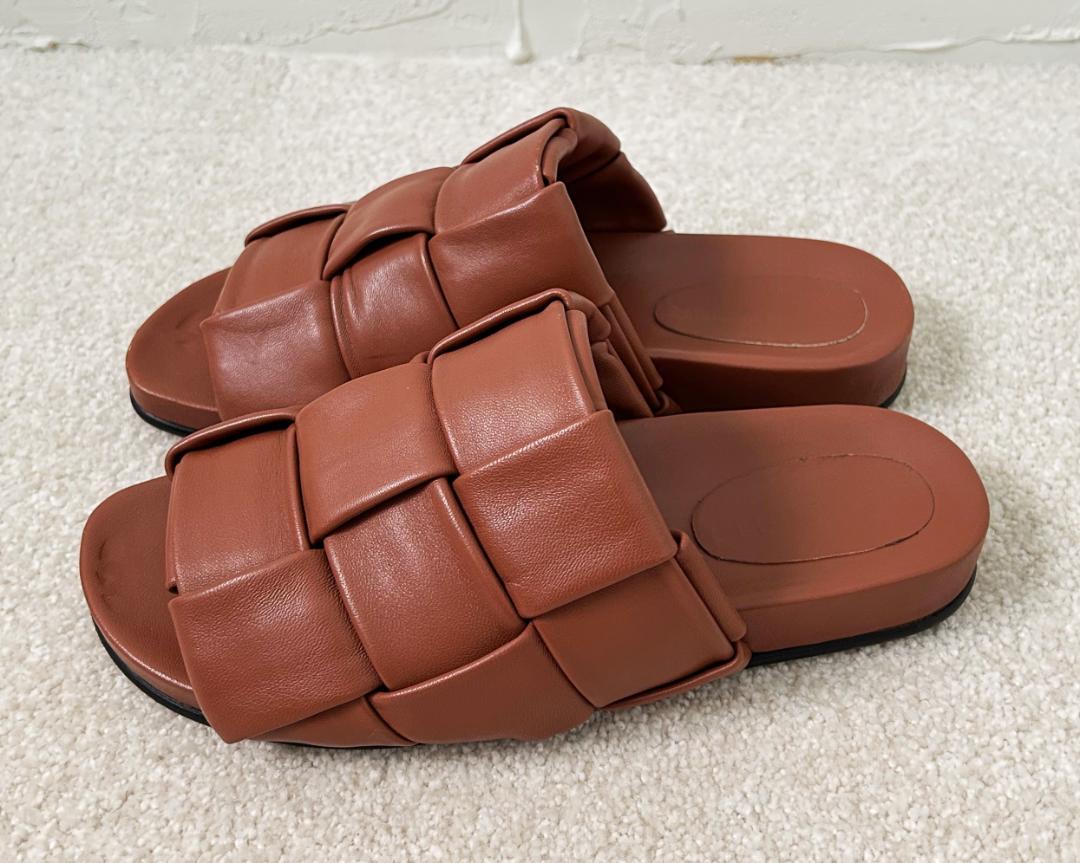 【JilSander】 ジルサンダー バックル フラット レザー サンダル JILSANDER ジルサンダー フラットレザーサンダル 37 23.5