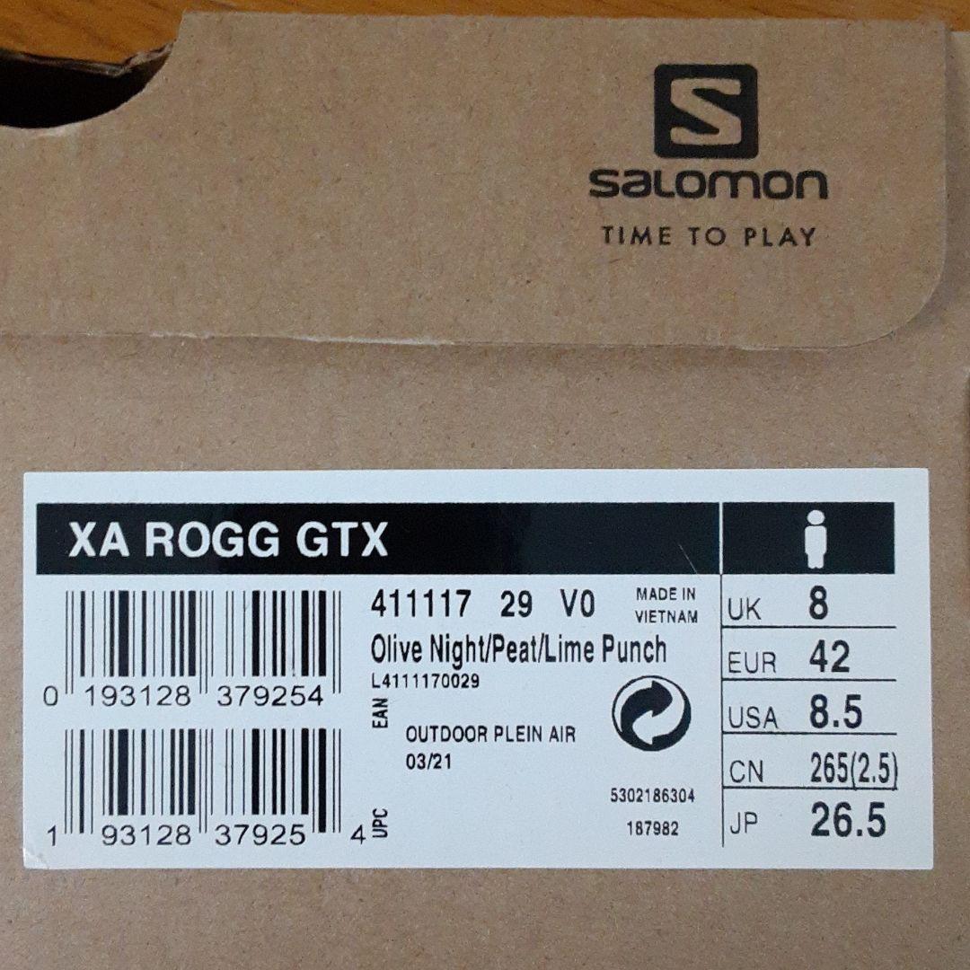 新品定番人気 Salomon XA ROGG GTX GORE-TEX Y1yFo-m33724278060 格安低価