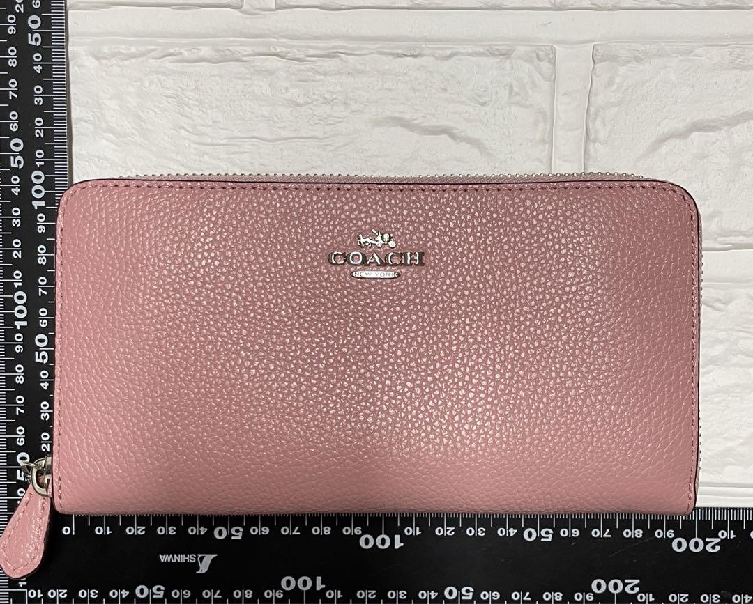 【未使用】COACHコーチ　ラウンド　長財布　匿名配送❤︎