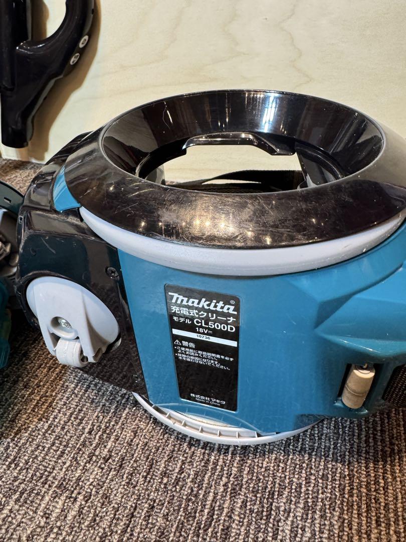 最終値下げ　Makita CL500D 中古品　掃除機 本体・ホース・ノズル付き