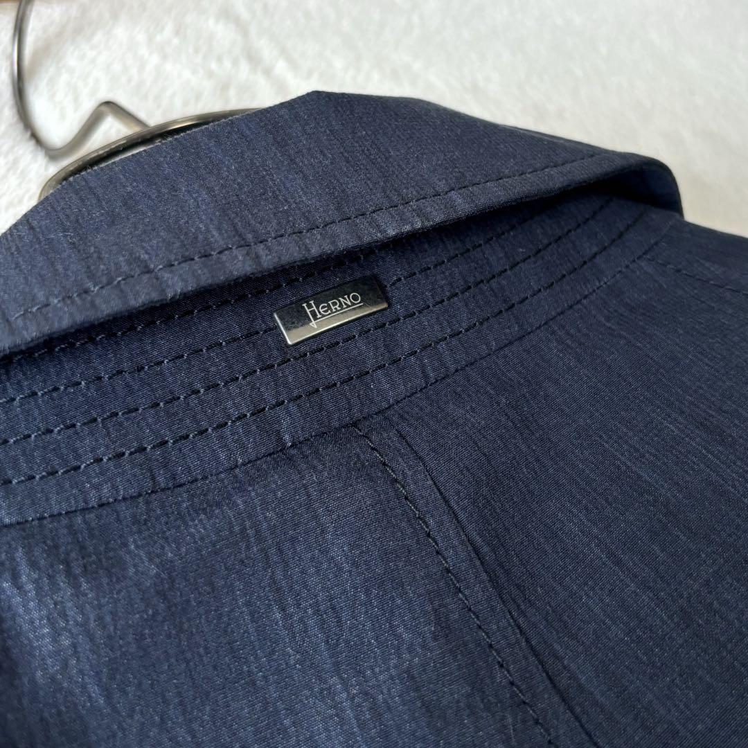 極美品】ヘルノ ステンカラーコート レインコレクション ゴム