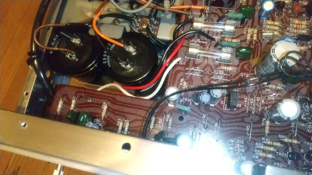 東芝 Aurex SB-260 アナログレベルメーター搭載ステレオアンプ