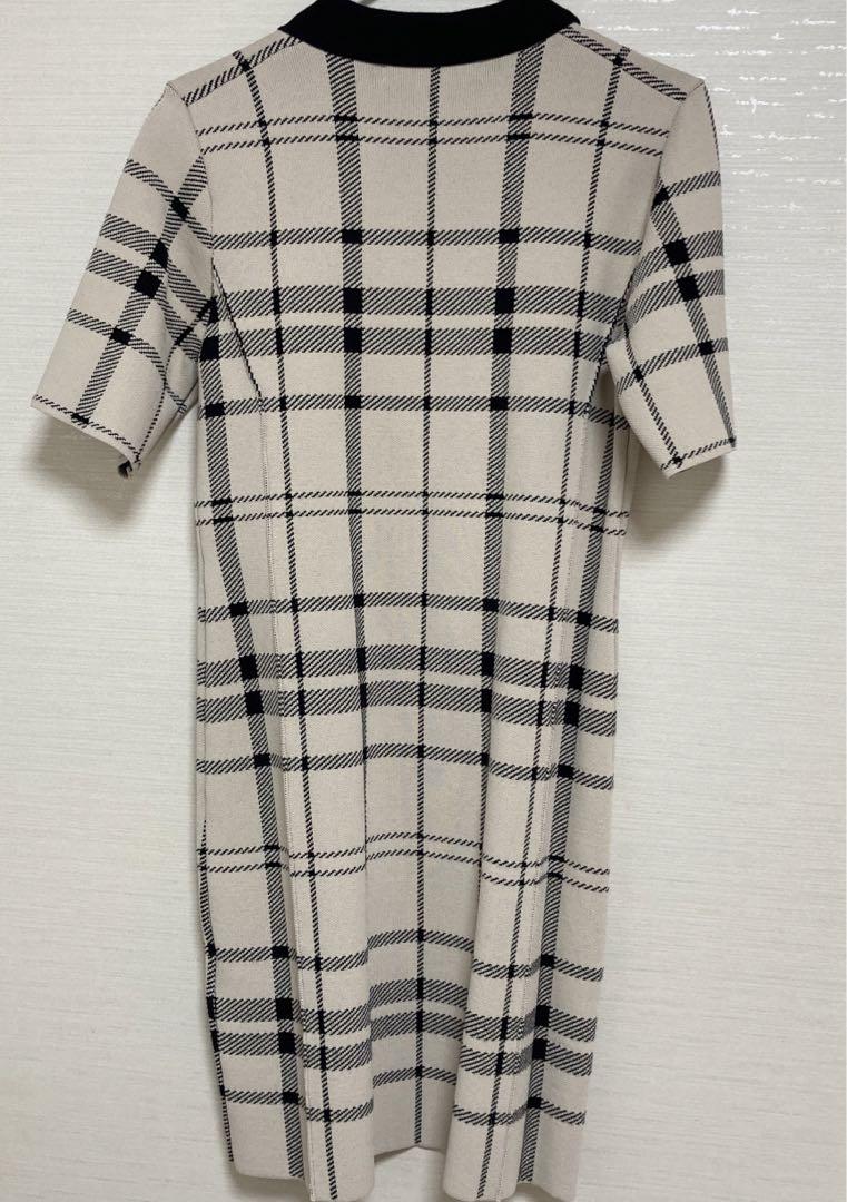 ワンピース Trois Logo Knit Mini Dress herlipto
