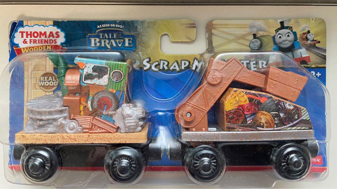 【新品・木製】○海外限定○きかんしゃトーマス　スクラップモンスター