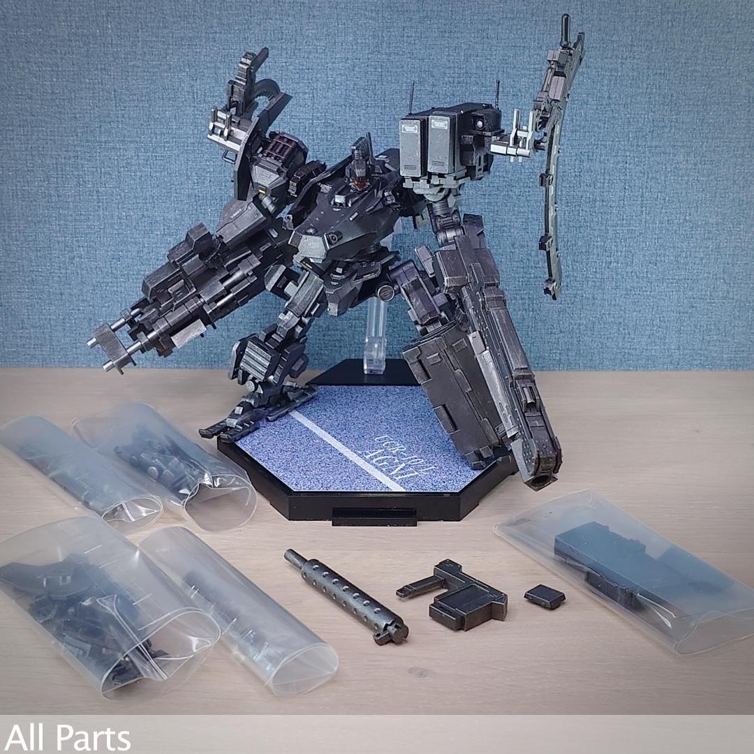 アーマード・コア 「UCR-10/L AGNI」完成品