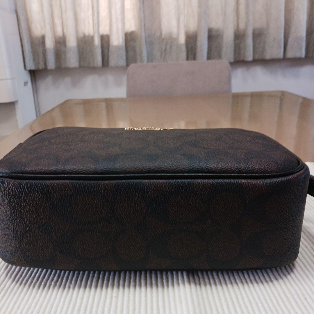 ていこまま専用⭐️極美品⭐️COACH ダークブラウン 2025特集 コーチ パーティーバッグ ダークブラウン 2way花柄刺繍