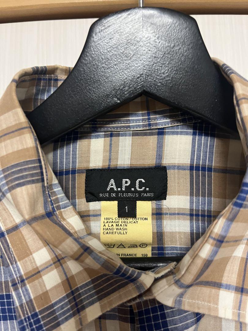 A.P.C アーペーセー シャツ フランス製 旧タグ - メルカリ