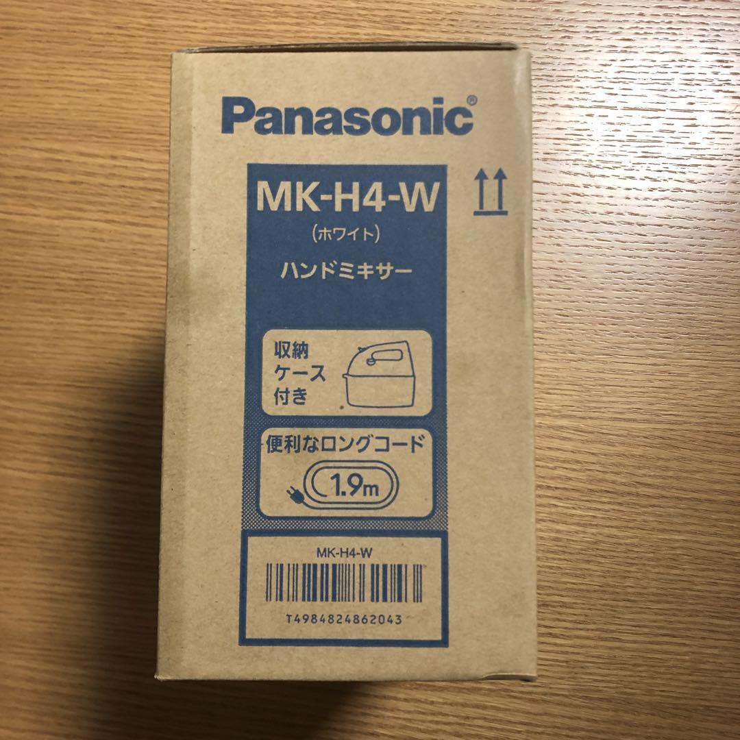 れ*れ様 パナソニック ハンドミキサー MK-H4-W