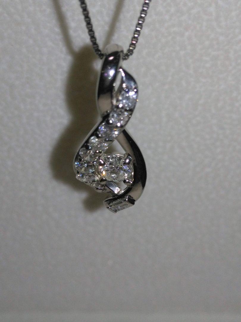 ネックレス 一粒ダイヤ0.15ct
