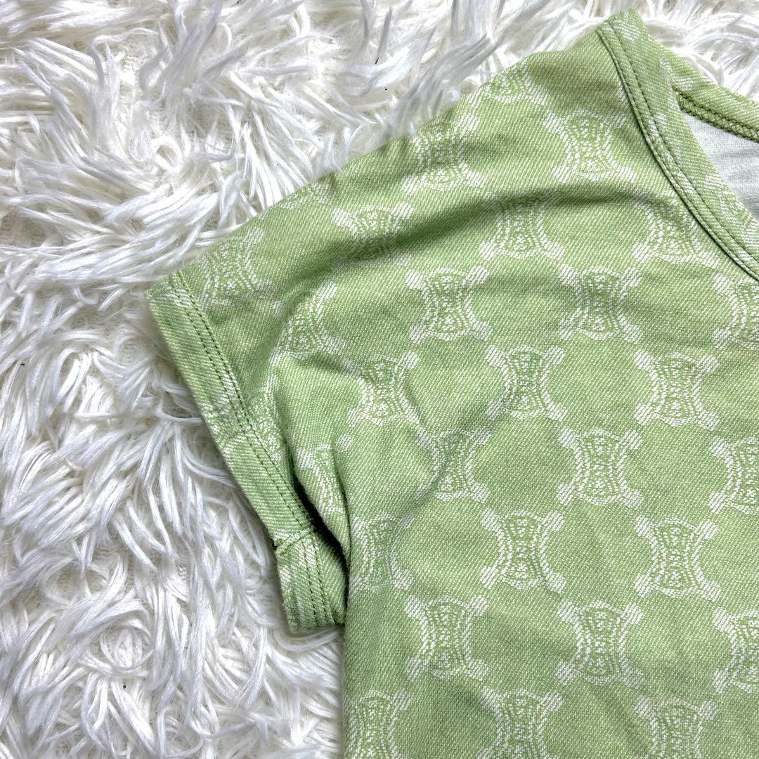 【希少】CELINE セリーヌ トリオンフ 総柄 Tシャツ 半袖