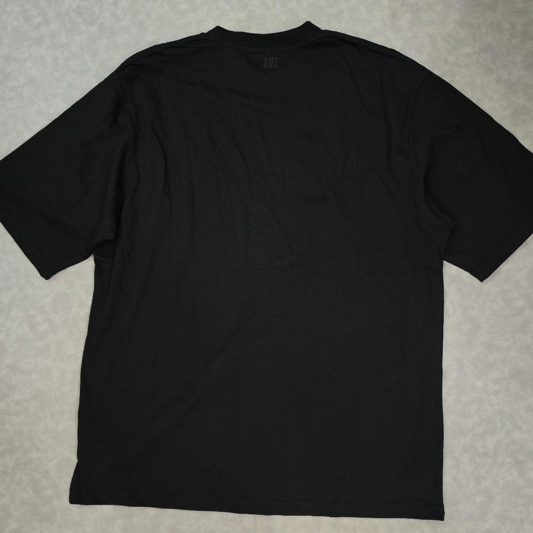 【美品】アミパリス　黒　Tシャツ　Lサイズ 新品未使用！アミパリス Tシャツ L 男女兼用 黒 XSサイズ 正規品