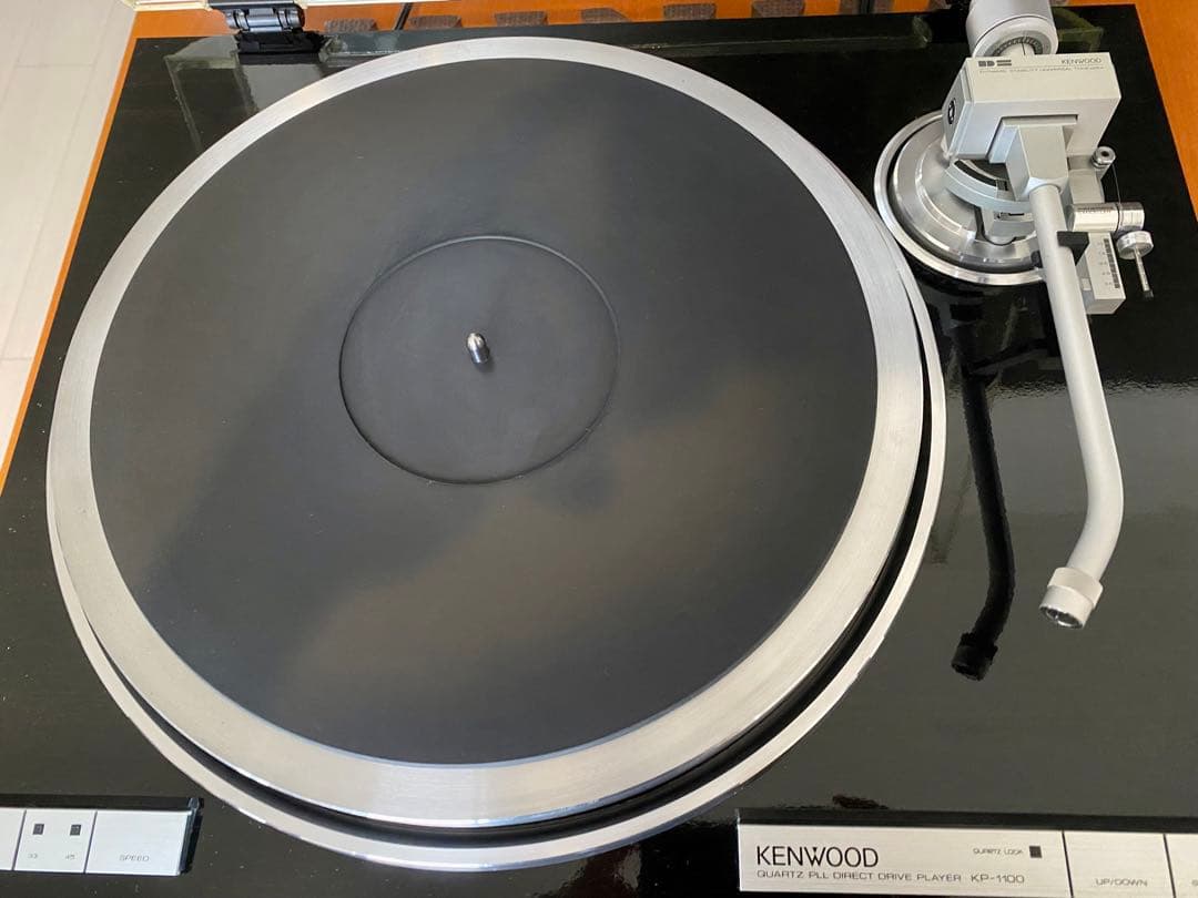 美品 KENWOOD レコードプレイヤー KP-1100 メンテナンス調整済 人気